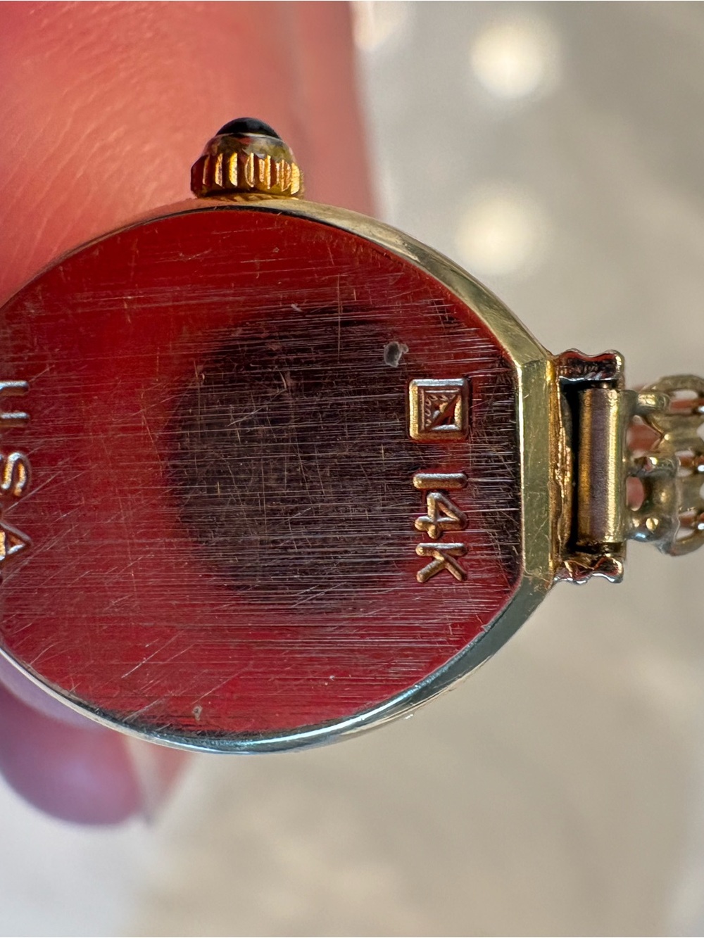 Vintage Solid 14K Gold Geneve Ladies Bracelet Watch 9g Swiss Quartz - Picture 2 of 6